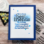 CZ Design Clear Stamps Sassy Friends cz281c Stamptember Friends Card