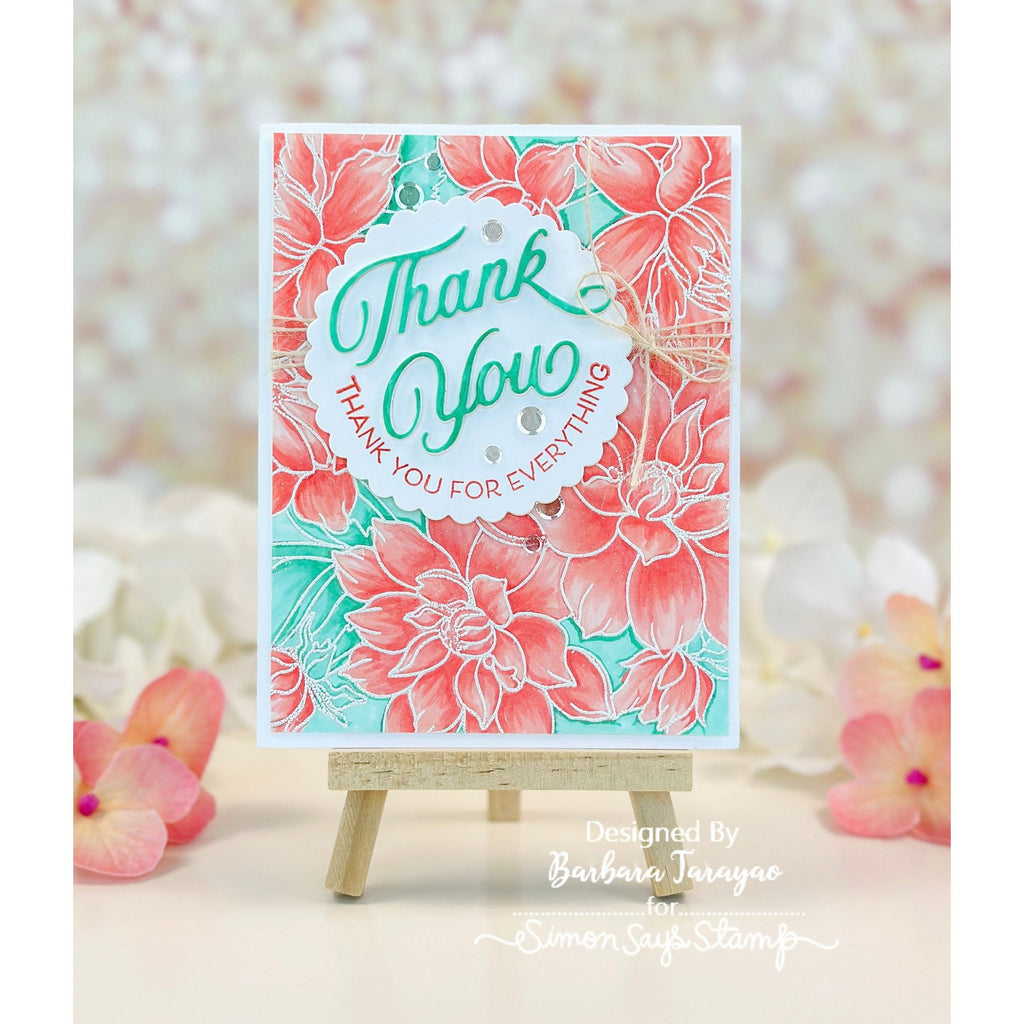 Simon Says Stamp Scalloped Circles Wafer Dies 8022sd Friend Like You Thank You Card | color-code:ALT05