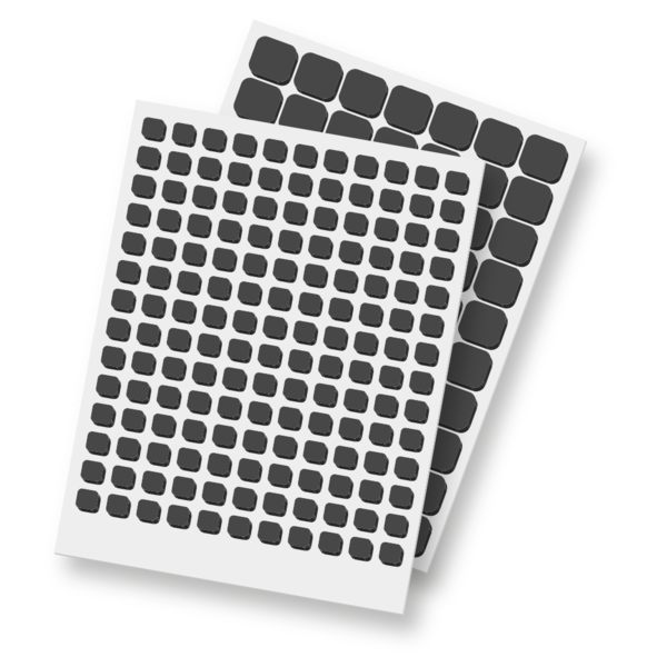 Scrapbook Adhesives Thick 3D Adhesive Foam Squares Black 02201 open