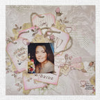 Paper Rose Wedding Joy Basics 12x12 Paper 34302*