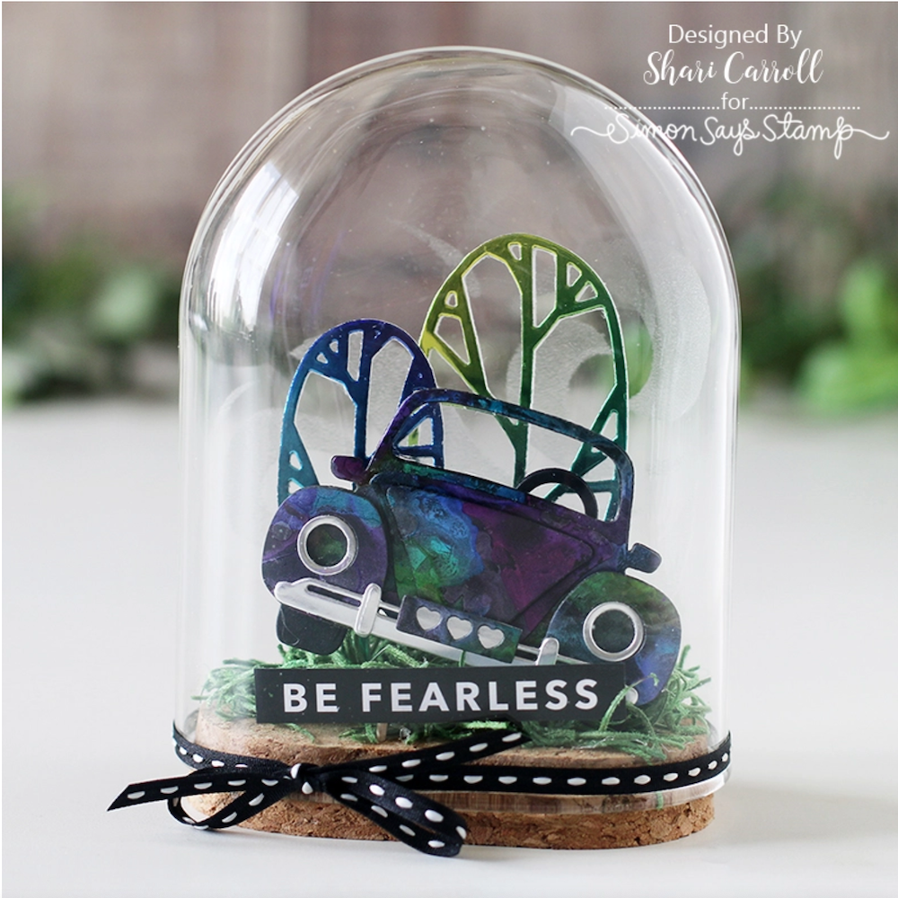 Tim Holtz Idea-ology Reliquary Dome th94323 Be Fearless | color-code:ALT01