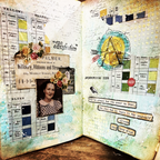 Tim Holtz Idea-ology Palette Collage Paper th94312 Journal