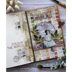 Tim Holtz Idea-ology Palette Collage Paper th94312 Color the world | color-code:ALT02