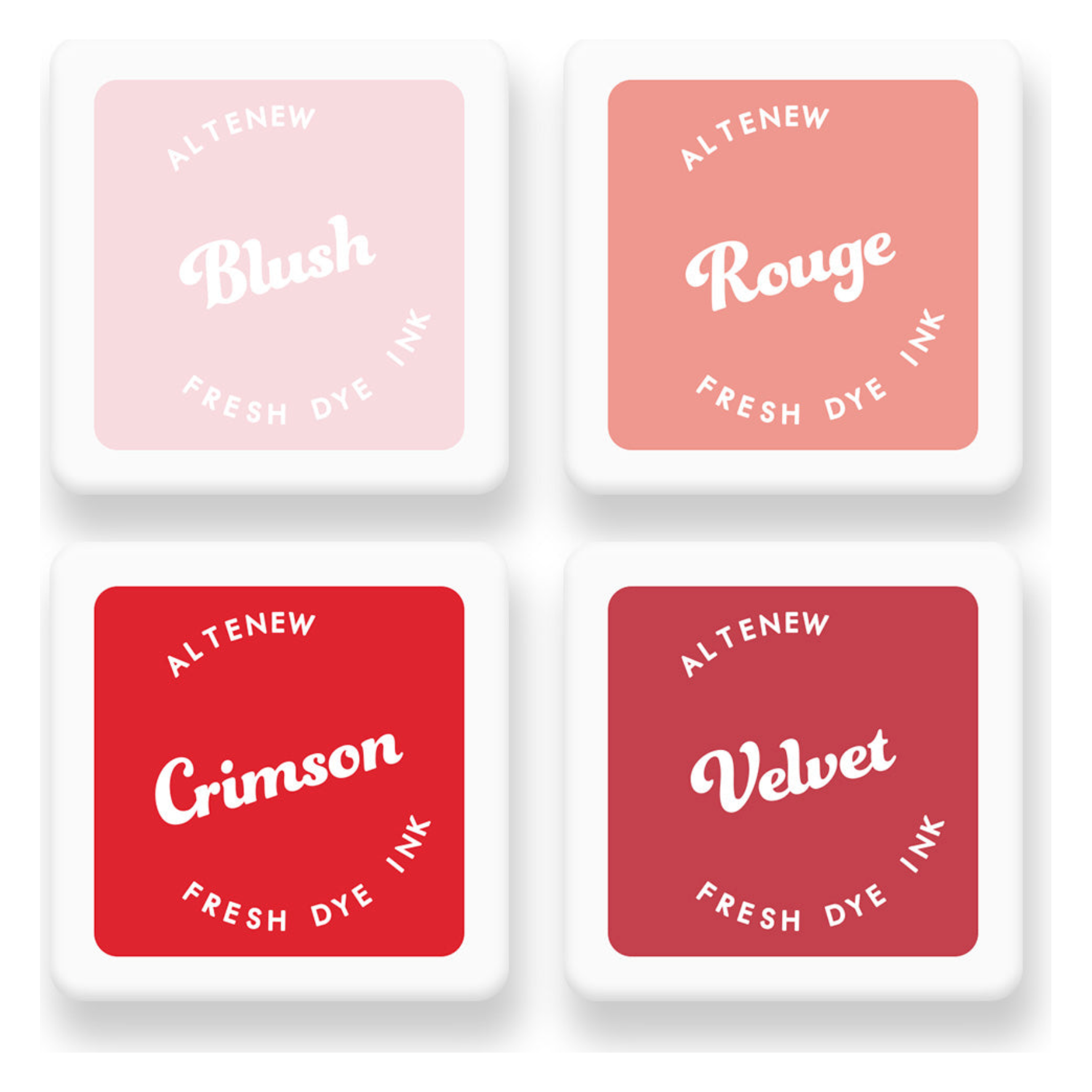 Altenew Red Sunset Fresh Dye Mini Ink Cube Set ALT7750