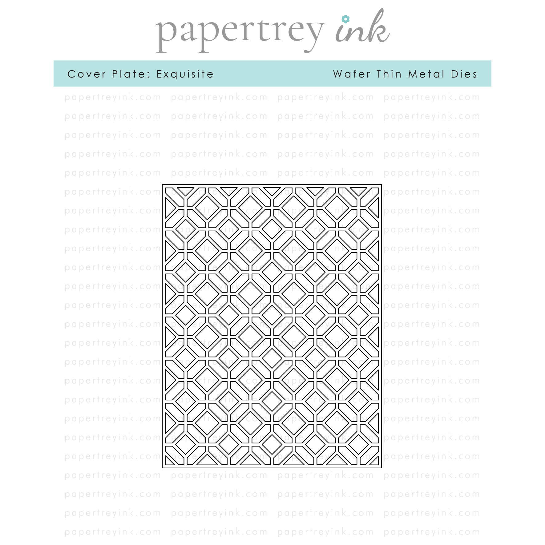 Papertrey Ink Cover Plate Exquiste Die PTI-0635