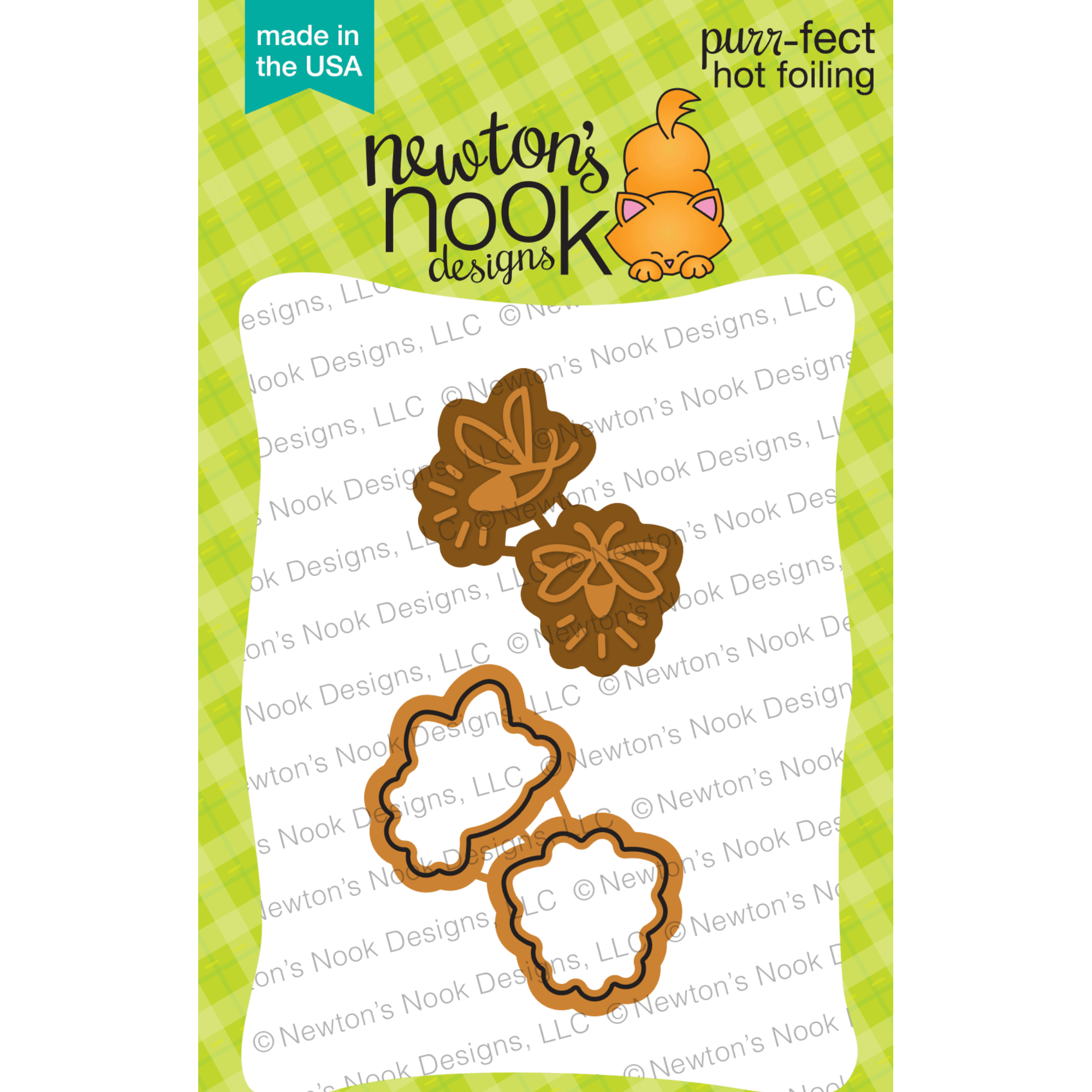 Newton's Nook Fireflies Hot Foil Plate and Die Set NN2305HF1
