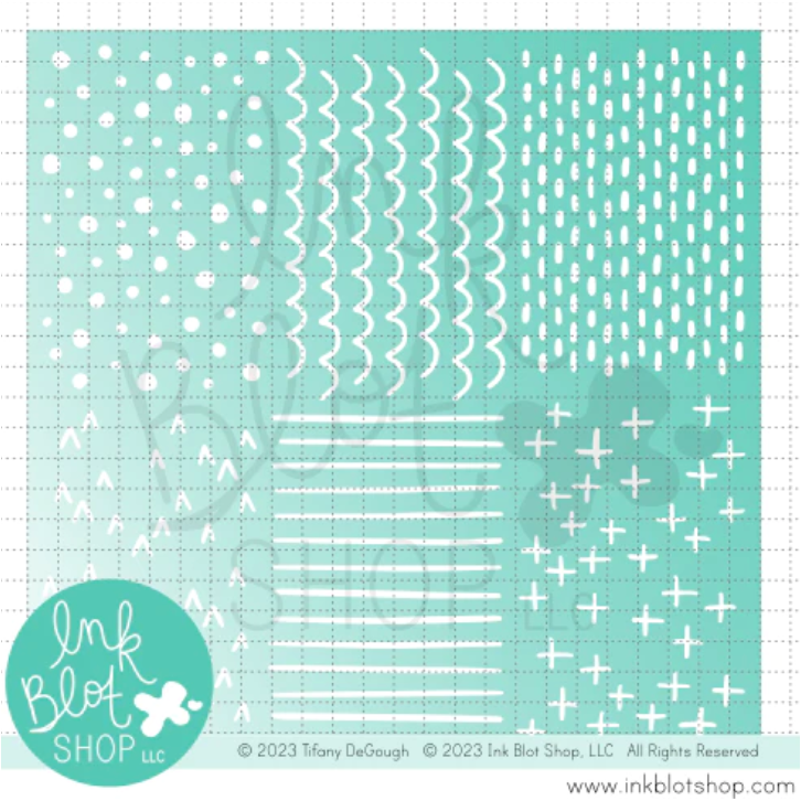 Pattern Play Stencil