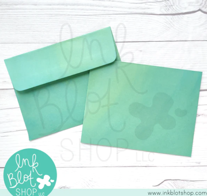 Ink Blot Shop A2 Envelopes Spring Breeze ibev003