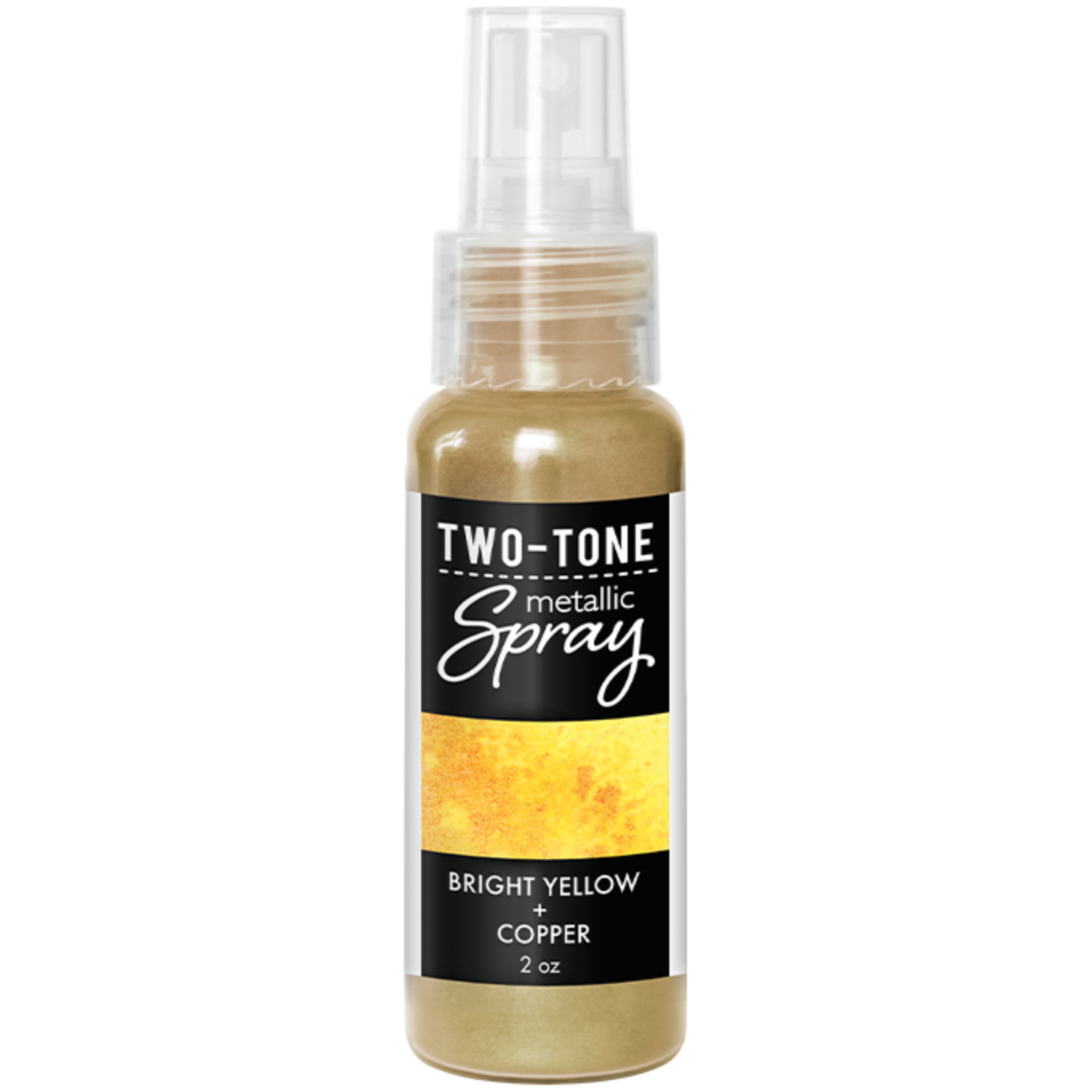 Hero Arts Bright Yellow and Copper Two-Tone Metallic Spray WM203