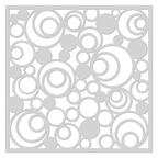Hero Arts Stacked Circles Stencil SA234