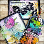 Tim Holtz Idea-ology THEORIES Quote Chips th94045 Floral | color-code:ALT02