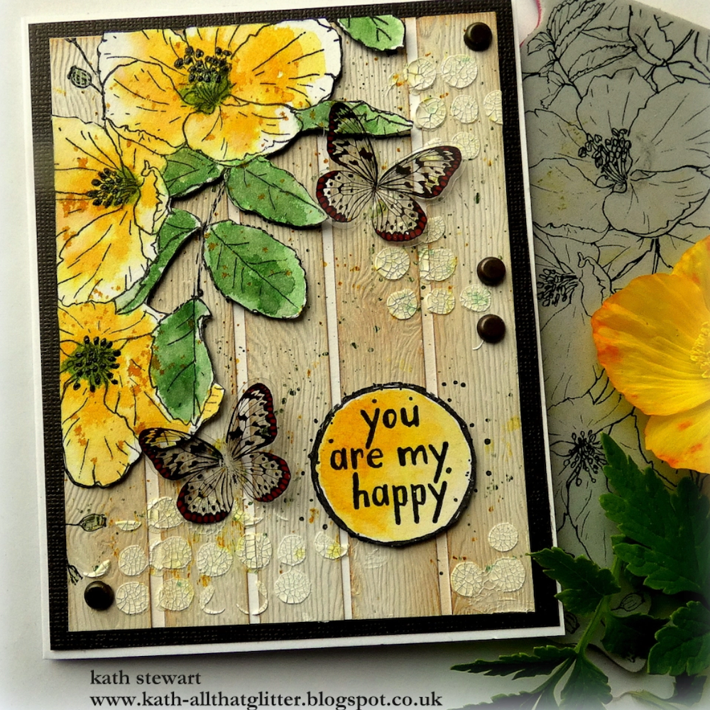 Tim Holtz Idea-ology TRANSPARENT WINGS th93785 Floral | color-code:ALT06