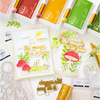 PinkFresh Studio Terrarium Die 190623 Colorful Encouragement Cards | color-code:ALT03