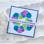 Ink Blot Shop Clear Stamp Set Mixed Holiday Greetings inbl113