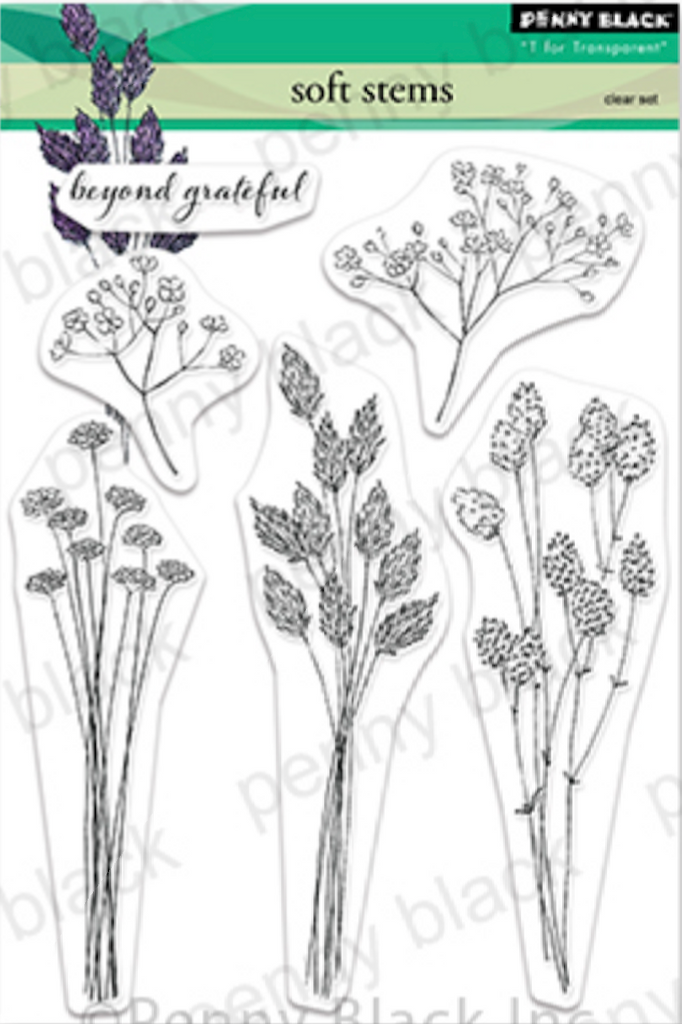 Penny Black Clear Stamps Soft Stems 30-962