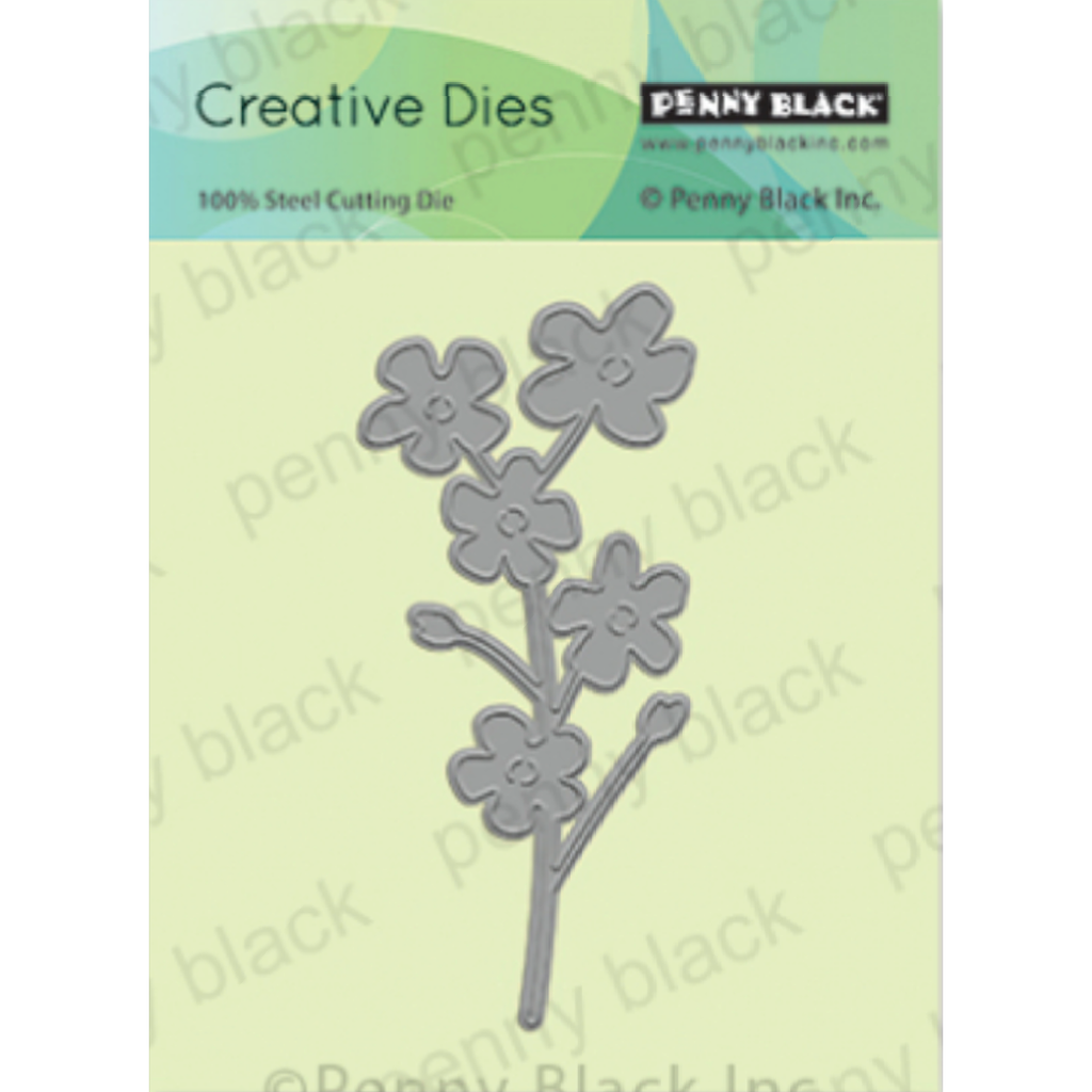 Penny Black Burst of Blooms Thin Metal Creative Dies 51-764