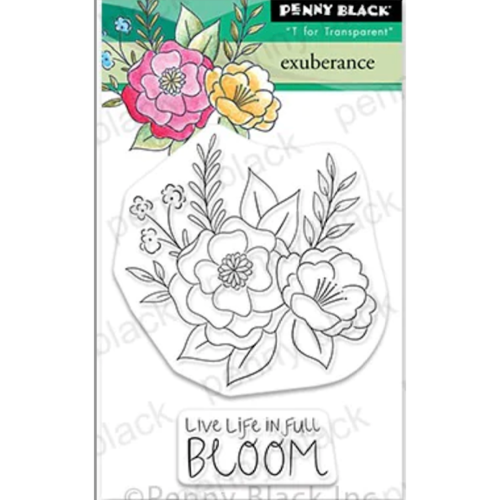 Penny Black Clear Stamps Exuberance 30-968
