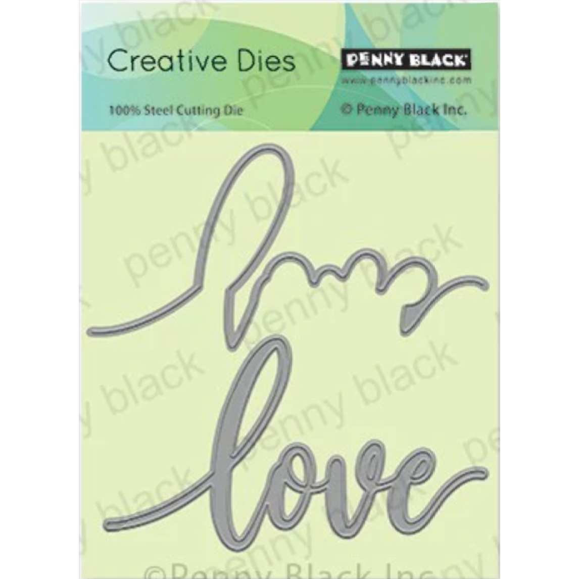 Penny Black LOVE EDGER Thin Metal Creative Dies 51-759