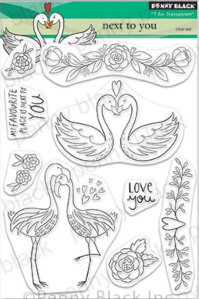Penny Black Clear Stamps NEXT TO YOU 30-888
