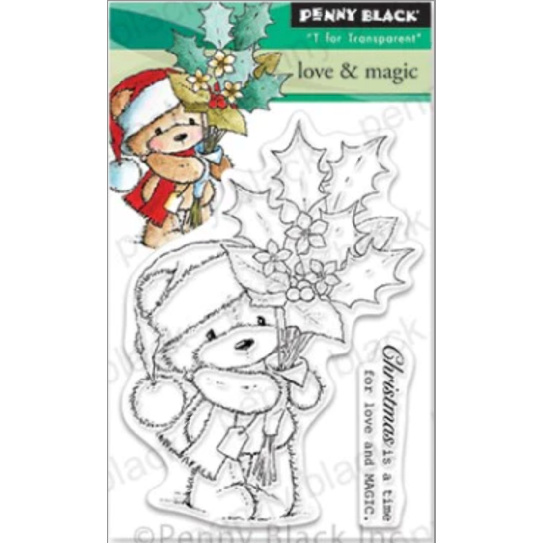 Penny Black Clear Stamps LOVE AND MAGIC 30-923