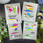 Honey Bee Ombre Pearl Stickers hbgs-prl11 fishing | color-code:ALT01