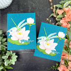 Honey Bee Lovely Layers Water Lily Die Set hbds-llwater dragonfly | color-code:ALT02