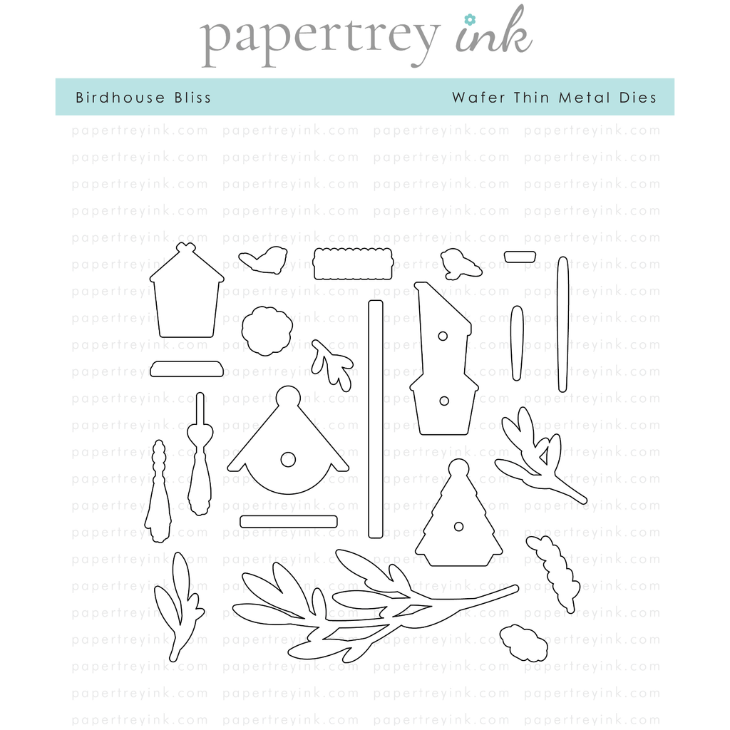 Papertrey Ink Birdhouse Bliss Dies PTI-0639