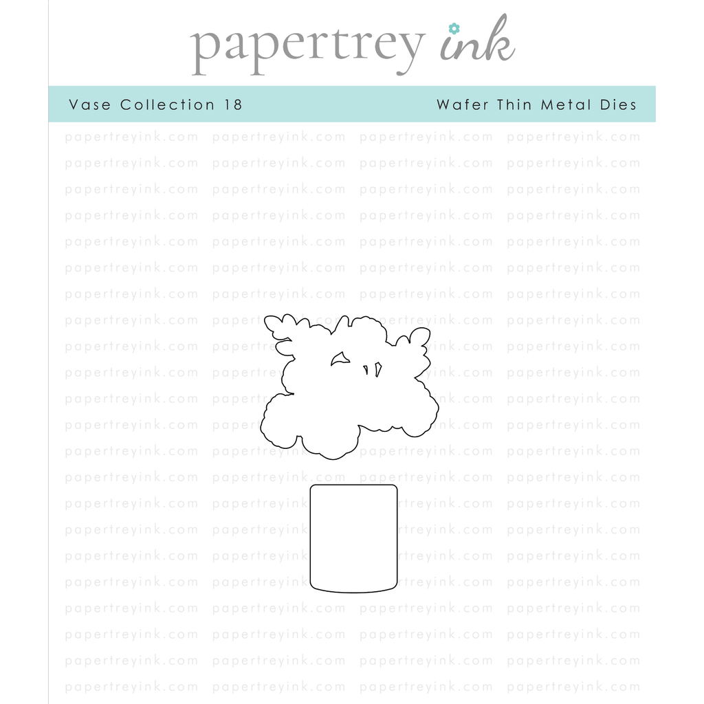 Papertrey Ink Vase Collection 18 Dies PTI-0644