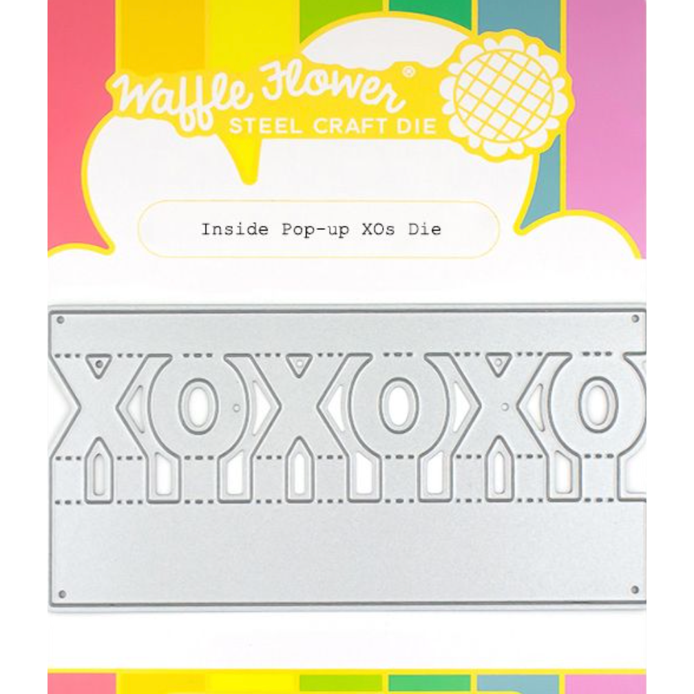 Waffle Flower Inside Pop Up XO's Dies 421384