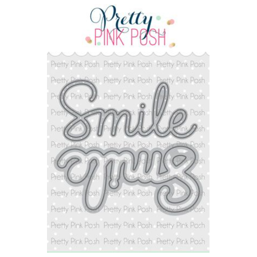 Pretty Pink Posh Large Smile Shadow Dies