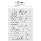 Pretty Pink Posh Fruit Salad Clear Stamps
