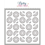 Pretty Pink Posh Layered Citrus Stencils