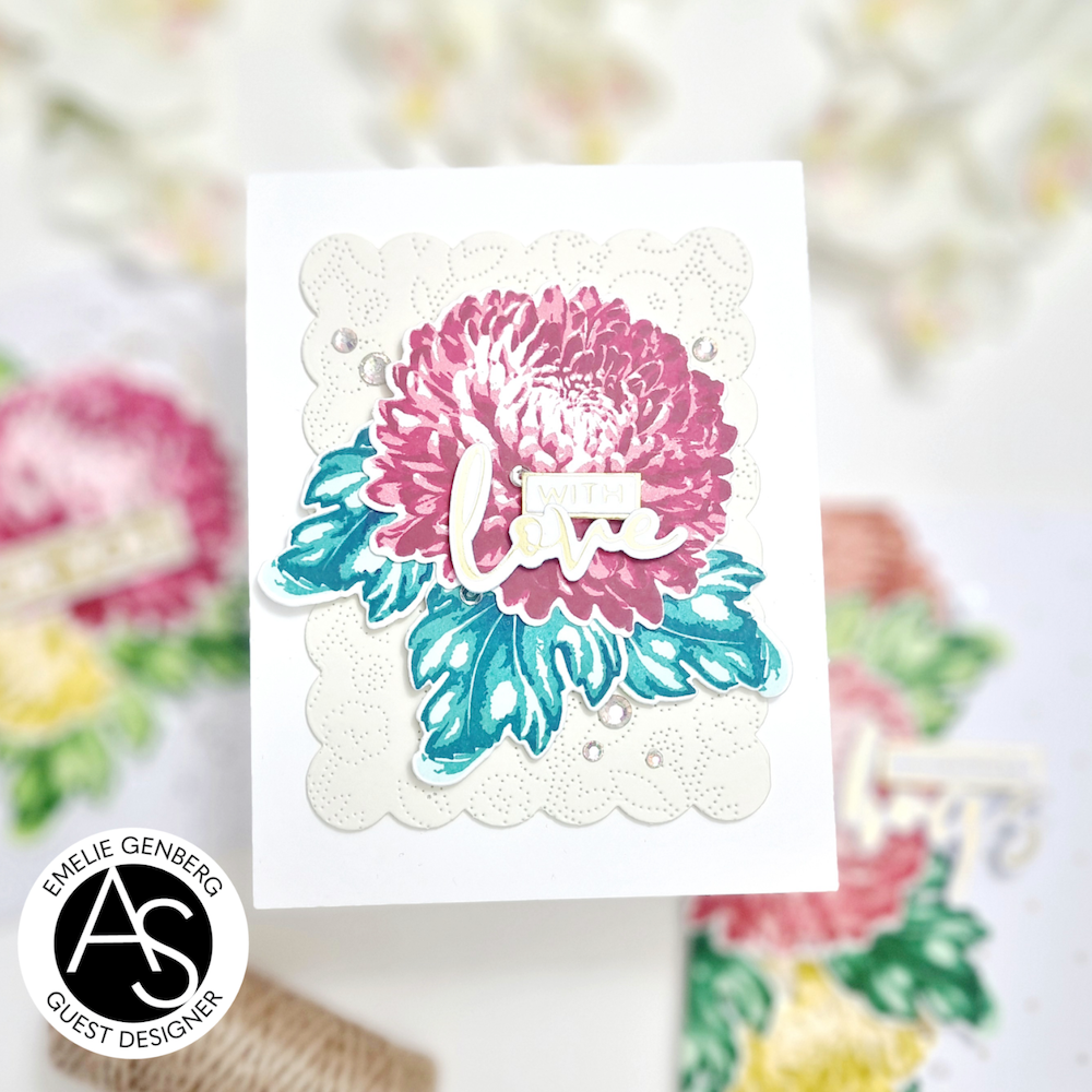 Alex Syberia Designs Love and Hugs Hot Foil Plates asdhf48 Delicate