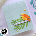 Alex Syberia Designs Garden Tweets Die Set asdd76 Happy day