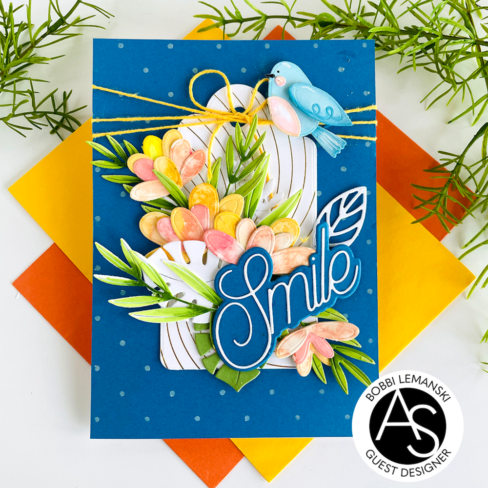 Alex Syberia Designs Signature Tags Die Set asdd85 Smile