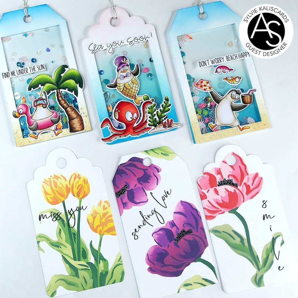 Alex Syberia Designs Signature Tags Die Set asdd85 Fun