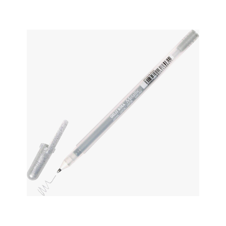 Sakura Silver Metallic Gelly Roll Pen 38803 Ink