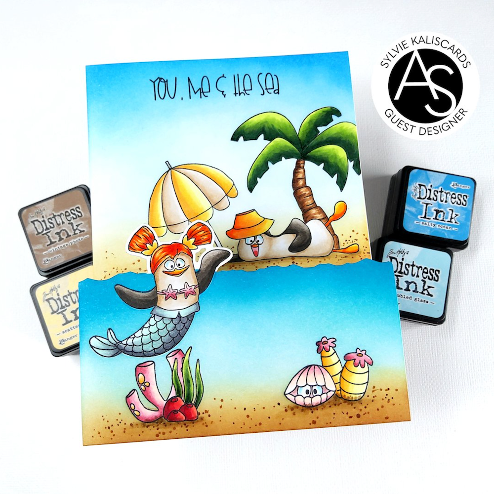 Alex Syberia Designs Sunkissed Memories Stamp Set asdsta80 You me sea