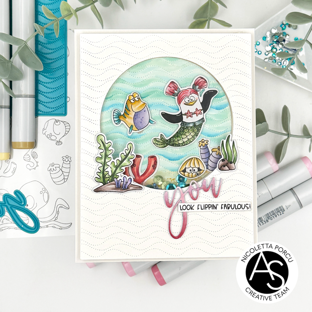 Alex Syberia Designs Underwater Wonders Die Set asdcd79 Flippin fabulous 