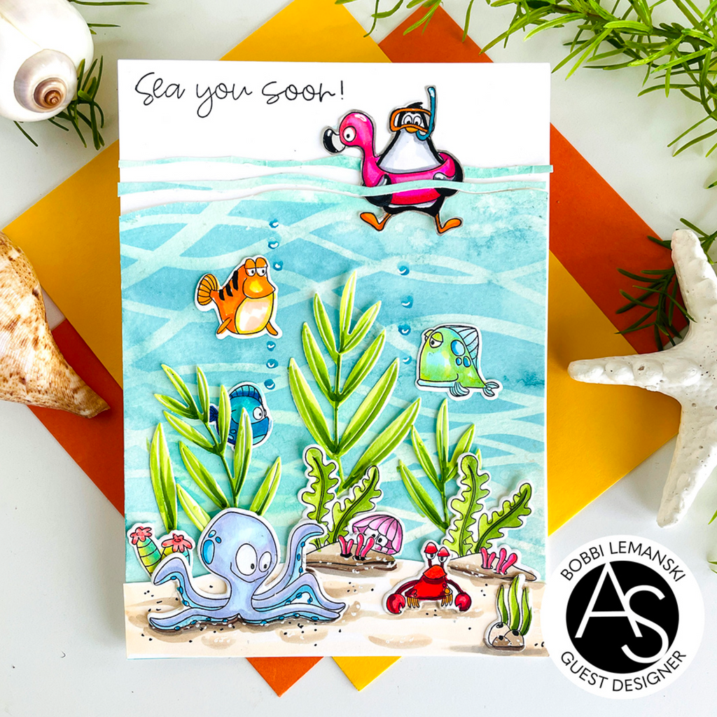 Alex Syberia Designs Underwater Wonders Die Set asdcd79 Sea you soon