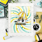 Alex Syberia Designs Sunrays Stencil Set asdste68 Penguin 