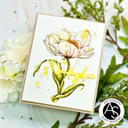 Alex Syberia Designs Tulips Treasure Stencil Set asdste84 Sending Love