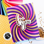 Alex Syberia Designs For You Hot Foil Plate asdhf81 swirl