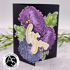 Alex Syberia Designs For You Hot Foil Plate asdhf81 Purple