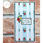 Julie Hickey Designs Stylish Stripes Stencil and Mask Set DS-PL-1050 Create