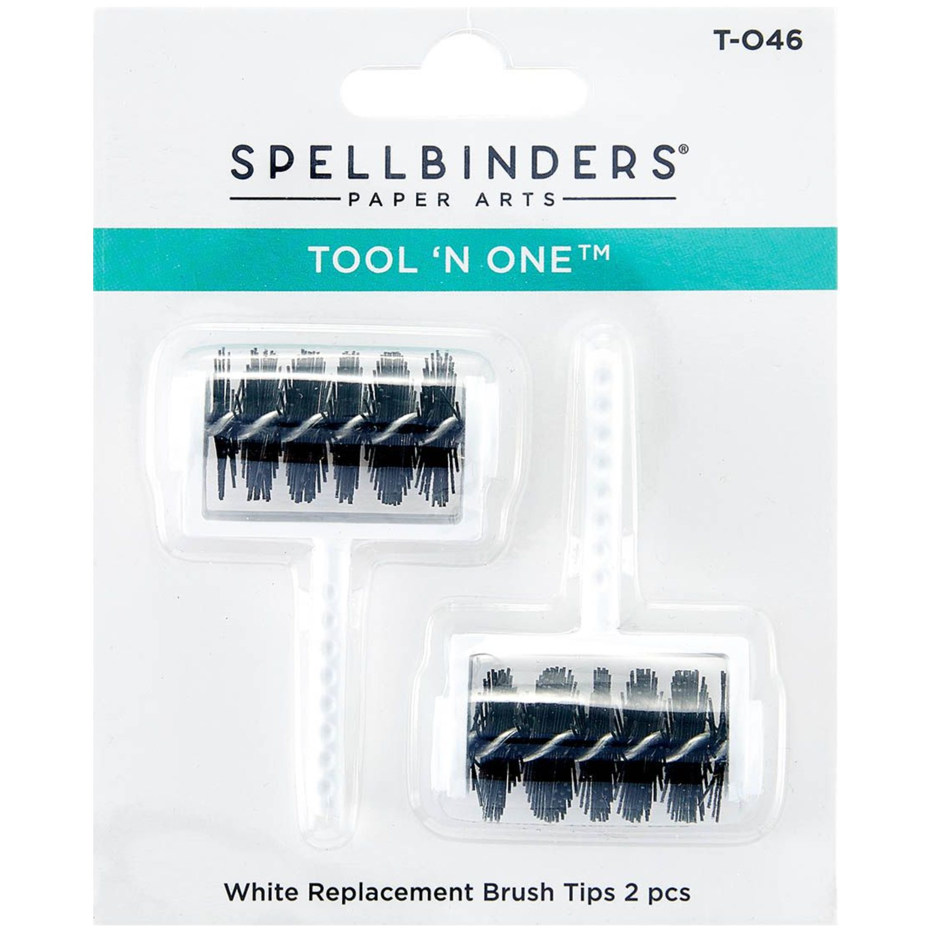 T-046 Spellbinders White Tool 'n One Replacement Brush Tips