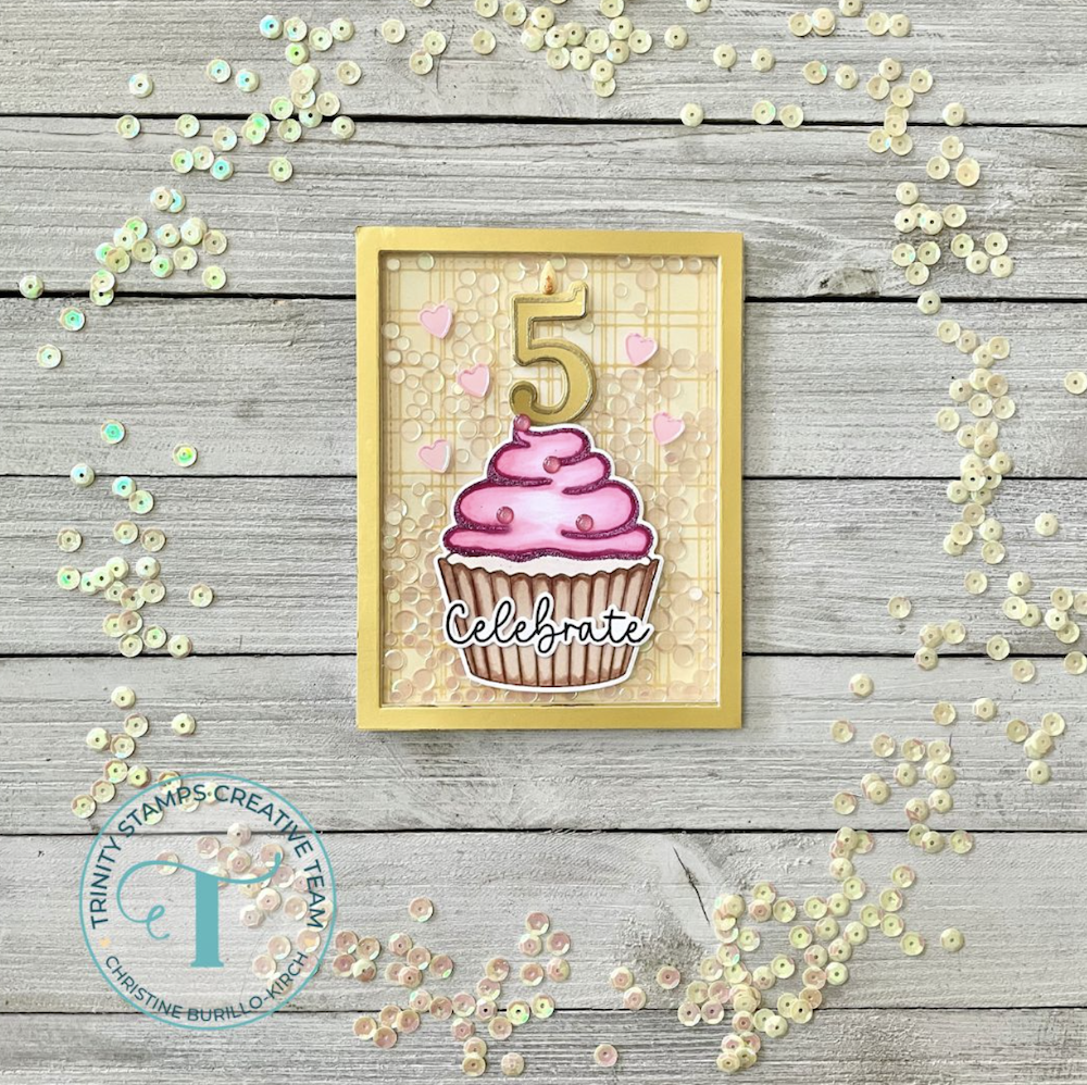 Trinity Stamps Number Candles Clear Stamp Set tps-262 Birthday Sweets Card | color-code:ALT01