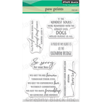 Penny Black Clear Stamps Paw Prints 30-983