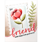 Penny Black Clear Stamps Posted 30-985 Friend