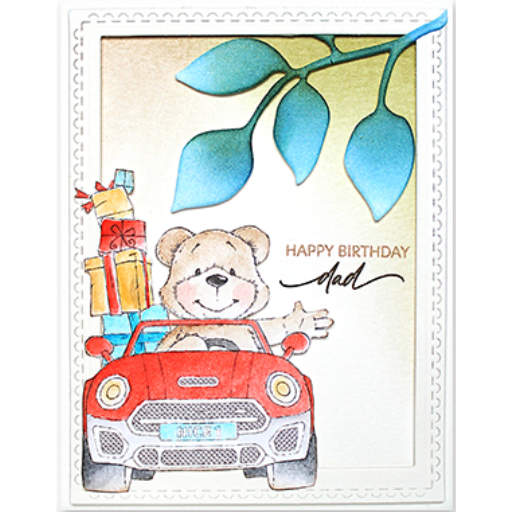 Penny Black Clear Stamp Nice One 30-956 Dad